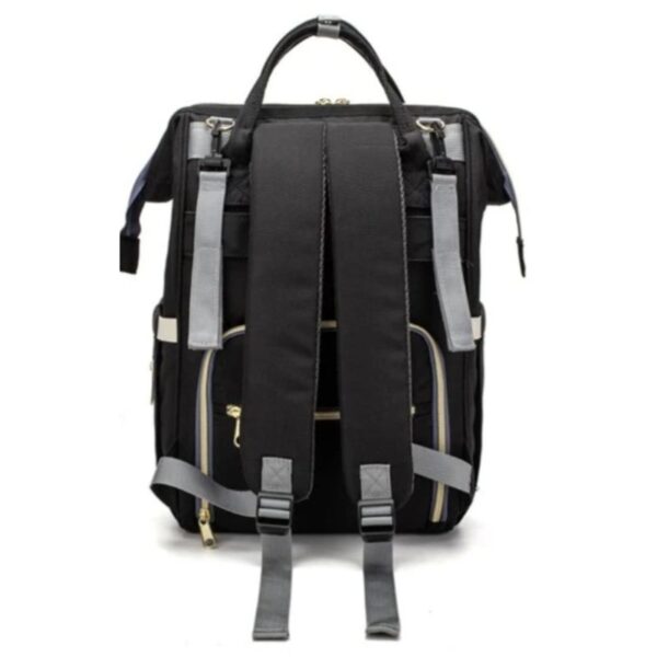 LE QUEEN-DIAPER BAG BACKPACK CLASSIC /BLACK - Image 3