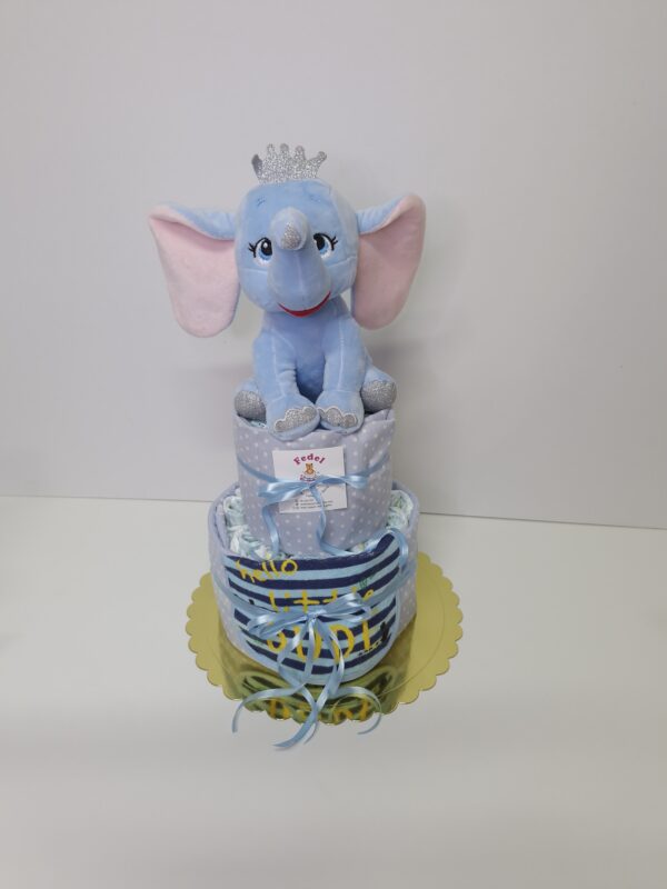 Diaper cakes gifts for newborn boys