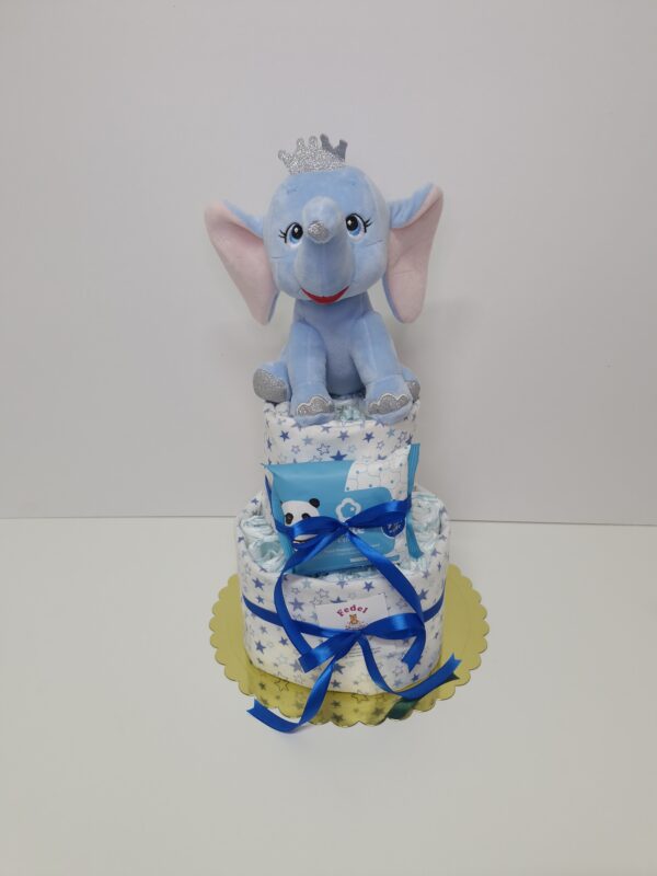 Diaper cakes gifts for newborn boys