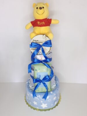 Diaper cakes gifts for newborn boys