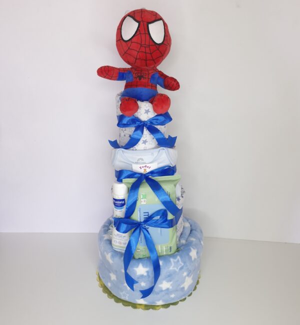 Diaper cakes gifts for newborn boys