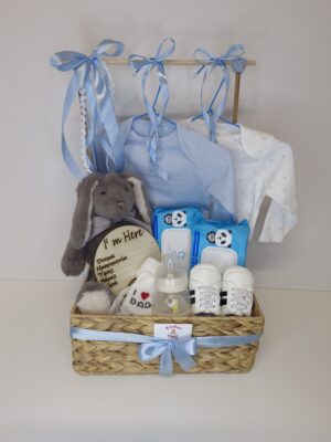 Handmade newborn gift for boy