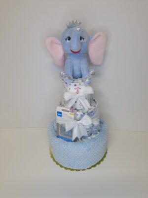 Diaper cakes gifts for newborn boys