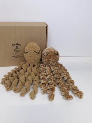 Handmade Knitted Toys/ Octopus