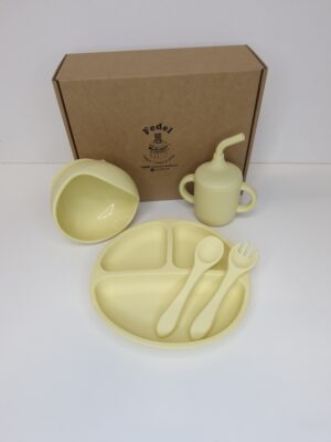 Limited edition/Baby Feeding Set - Yellow