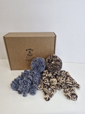 Handmade Knitted Toys/ Octopus