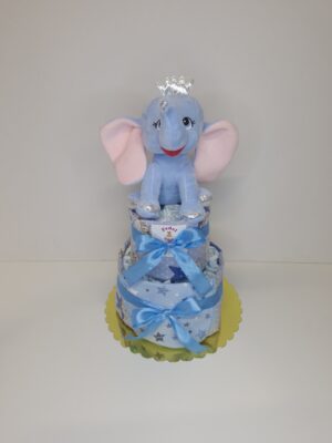 Diaper cakes gifts for newborn boys