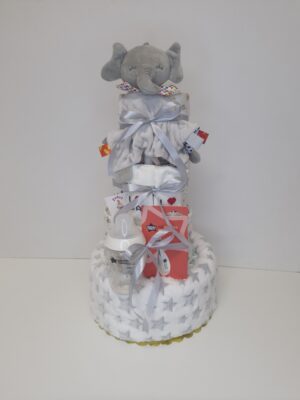 Diaper cakes gifts for newborn boys