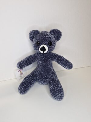 Handmade Knitted / Grey Bear