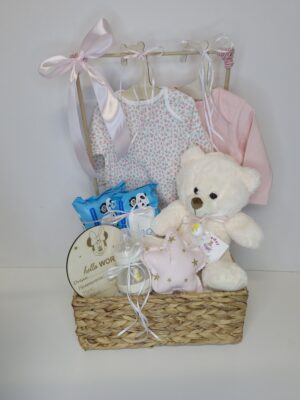 Diaper cakes gifts for newborn girls