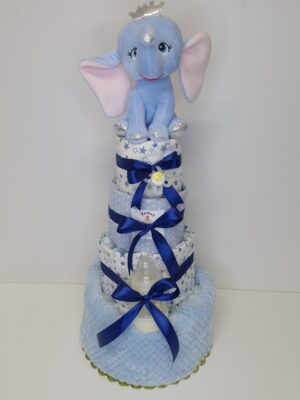 Diaper cakes gifts for newborn boys
