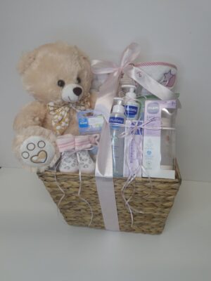 Diaper cakes gifts for newborn girls
