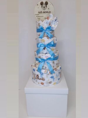GIANT/Diaper cakes gifts for newborn boys