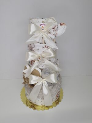 Diaper cakes gifts for newborn boys