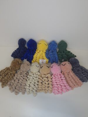 Handmade Knitted Toys/ octopus