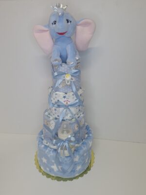Diaper cakes gifts for newborn boys