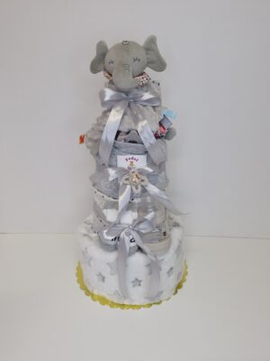 Diaper cakes gifts for newborn boys