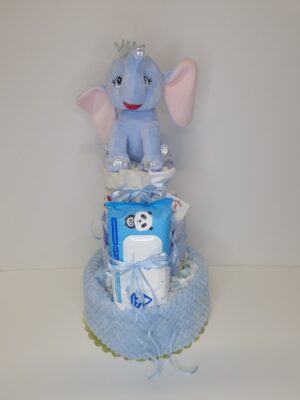 Diaper cakes gifts for newborn boys