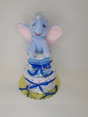 Diaper cakes gifts for newborn boys