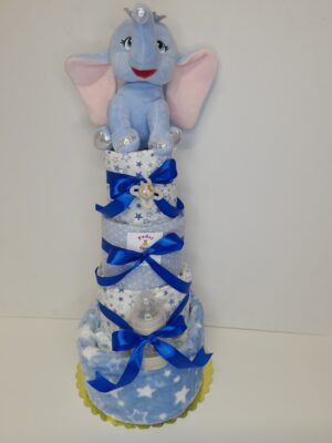 Diaper cakes gifts for newborn boys