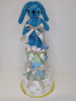 Diaper cakes gifts for newborn boys