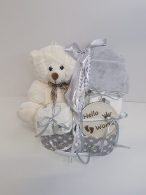 Diaper cakes gifts for newborn boys