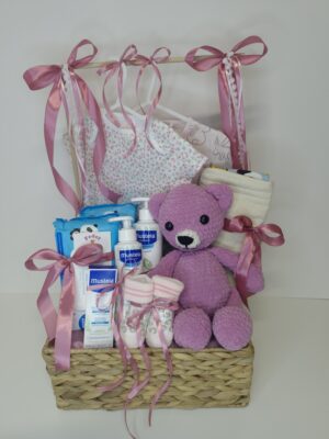 Diaper cakes gifts for newborn girls