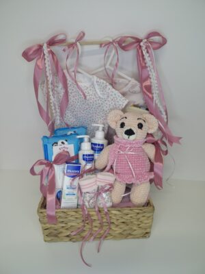 Diaper cakes gifts for newborn girls