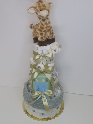 Diaper cakes gifts for newborn boys
